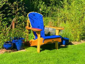 1 Classic Adirondack Chair mit Polster