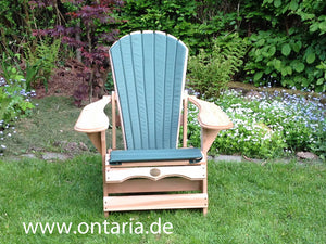 1 adjustable Adirondack comfort chair with cushion