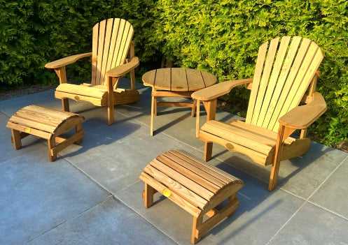 2 Original Bear Chairs, Stool &amp; Table 