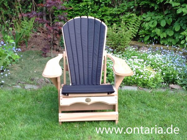 1 adjustable Adirondack comfort chair with cushion