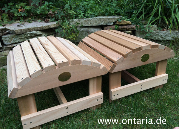 2 Adirondack Chair - Bear Chair Schemel