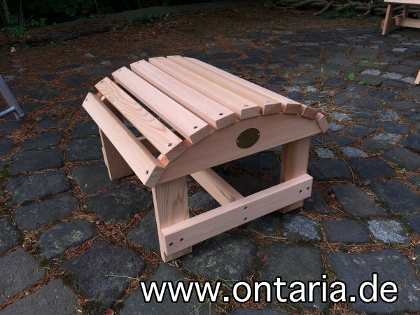 Adirondack Chair Hocker