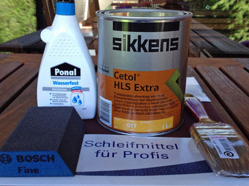 Adirondack Schutzlasur-Paket Natur transparent